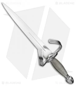 Cold Steel Large Parrying Dagger Fixed Blade Knife (13" Satin) 88EKA