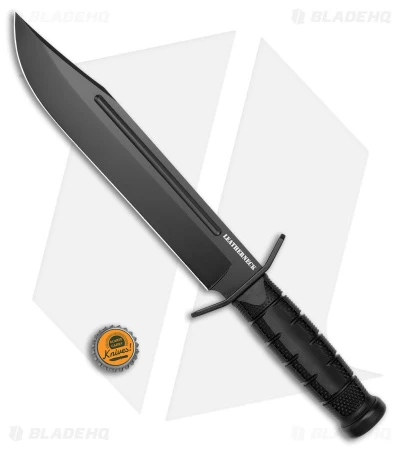 Cold Steel Leatherneck Bowie Fixed Blade Knife (10.5" Black) - Image 4