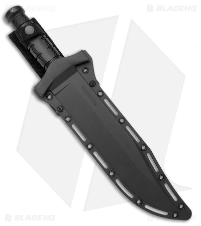 Cold Steel Leatherneck Bowie Fixed Blade Knife (10.5" Black) - Image 3