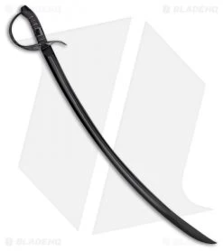 Cold Steel Lynn Thompson Saber W/ Leather Scabbard (32" Black) 88EBTS