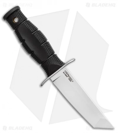 Cold Steel Mini Leatherneck Tanto Fixed Blade Knife (3.5" Satin) 39LSAA - Image 2