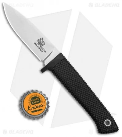 Cold Steel Pendleton Mini Hunter Fixed Blade Knife Black Kray-Ex (2.9" Satin) - Image 4
