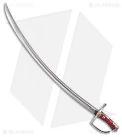 Cold Steel Polish Saber W/ Red Leather Scabbard (32" Satin) 88RPS