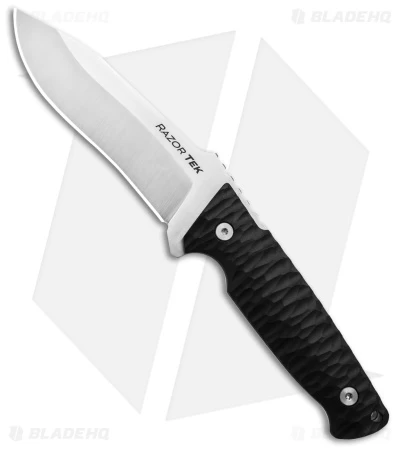 Cold Steel Razor Tek Fixed Blade Knife Black GFN (5" Satin)