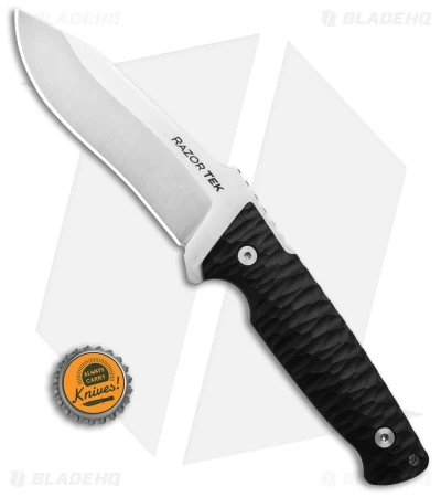 Cold Steel Razor Tek Fixed Blade Knife Black GFN (5" Satin) - Image 4