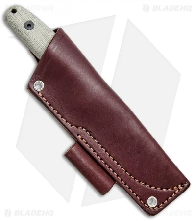 ESEE Camp-Lore Bolieu RB3 Bushcraft Knife Micarta Sheath W/ Loop (3.5" Black SW) - Image 3