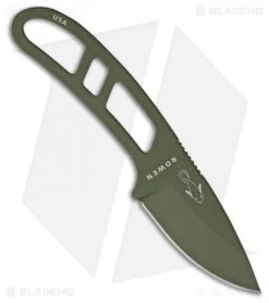 ESEE Candiru Fixed Blade Neck Knife Kit W/Extras (2" OD Green)