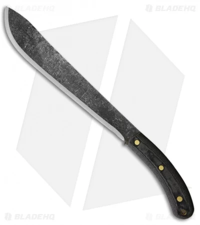 ESEE Darien Machete Knife Black Micarta (12.5" Gray 1075)