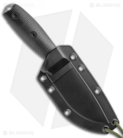 ESEE Knives ESEE-3 Fixed Blade Knife 3D Black G-10 (3.88" Stonewash S35VN) - Image 3