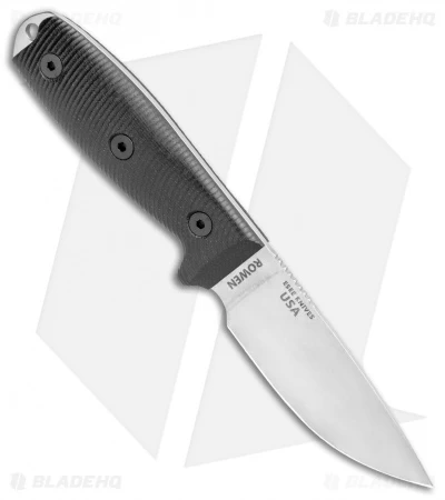 ESEE Knives ESEE-3 Fixed Blade Knife 3D Black G-10 (3.88" Stonewash S35VN) - Image 2