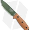 ESEE Knives ESEE-4POD-011 Fixed Blade Knife 3D Natural Micarta (4.5" OD Green)