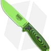 ESEE Knives ESEE-4PVG-007 Fixed Blade Knife Green / Black 3D G-10 (4.5" Green)