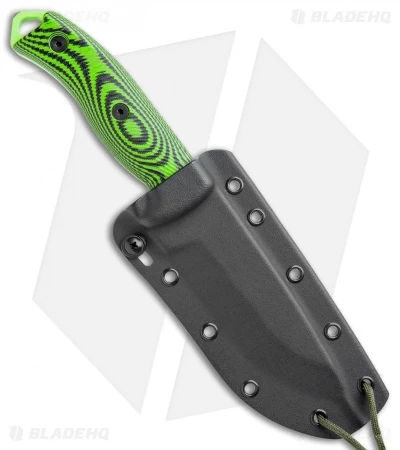 ESEE Knives ESEE-5PVG-007 Fixed Blade Knife Green/Black 3D G-10 (5.25" Green) - Image 3