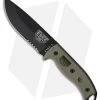 ESEE Knives ESEE-5S-KO-BK Fixed Blade Knife (5.25" Black Serr) *No Sheathing*