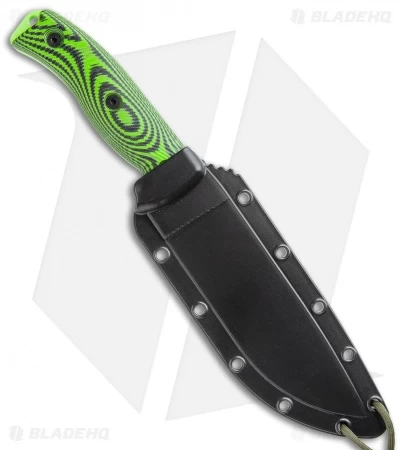 ESEE Knives ESEE-6PVG-007 Fixed Blade Knife Green/Black 3D G-10 (6.5" Green) - Image 3