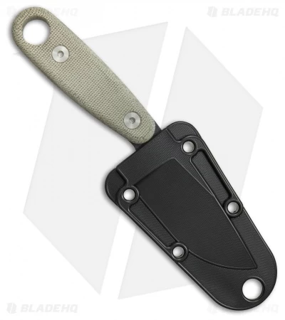 ESEE Knives Izula-II Black Survival Concealed Carry Neck Knife + Sheath - Image 3