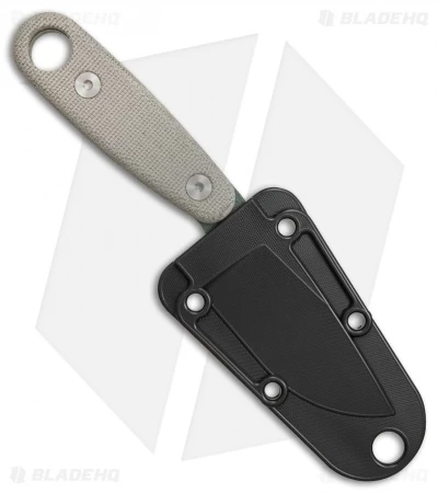 ESEE Knives Izula-II Neck Knife Micarta (2.88" OD Green) - Image 3