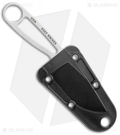 ESEE Knives Izula S35VN Neck Knife W/ Sheath (2.75" Stonewash) - Image 3