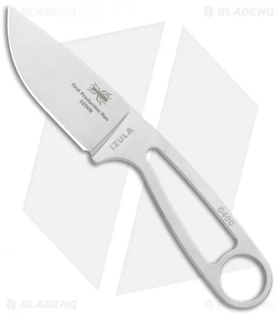 ESEE Knives Izula S35VN Neck Knife W/ Sheath (2.75" Stonewash)