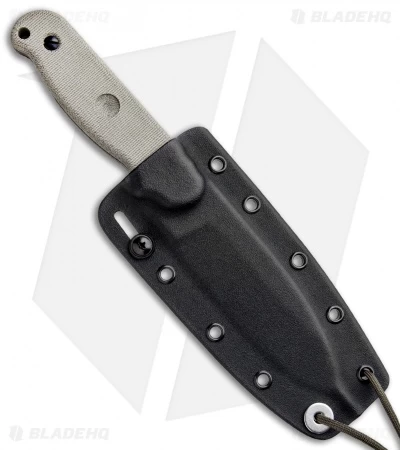 ESEE Laser Strike Knife Fixed Survival Blade W/ Fire Starter (5" Black) LS-P - Image 3