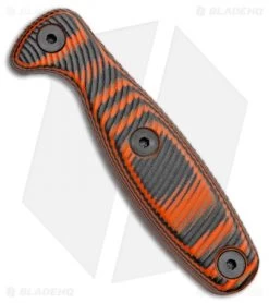 ESEE Xancudo Handle Scales (Orange/Black)