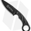 TOPS Knives C.U.T. 4.0 Combat Utility Tool Knife Black Micarta (4.25" Black)
