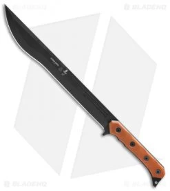 TOPS Knives CUMA Kage Fixed Blade Knife (Black)