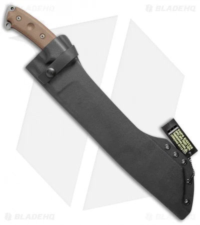 TOPS Knives El Chete Fixed Blade Chopper Knife W/ Clip (12" Acid SW) ELCH - Image 3