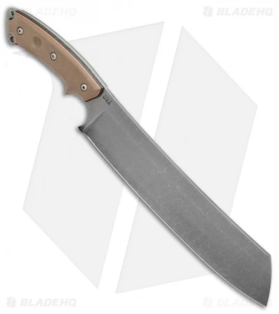 TOPS Knives El Chete Fixed Blade Chopper Knife W/ Clip (12" Acid SW) ELCH - Image 2