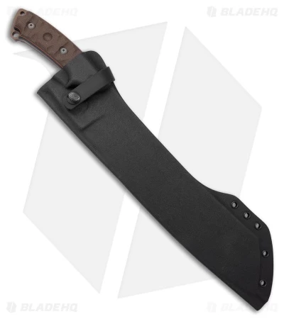 TOPS Knives El Chete Fixed Blade Rocky Mountain Tread W/ Dangler (12" Bronze) - Image 3