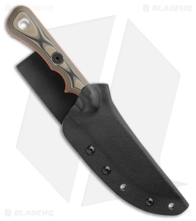 TOPS Knives Muley Skinner Fixed Blade Knife Black/Tan G-10 (4.5" SW) MSKIN-01 - Image 3