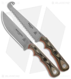 TOPS Knives Muley Combo W/ Kydex Sheaths (Skinner & Saw) MCMB-02