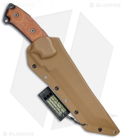 TOPS Knives Steel Eagle Delta Class Tanto Knife (7.5" Acid Rain) 107D-DC - Image 3