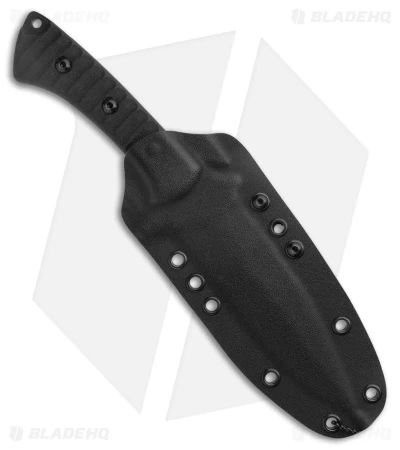 TOPS Knives Szabo Express D/E Fixed Blade Knife Black G-10 (5.6" Black) - Image 3
