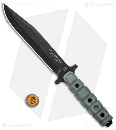TOPS Knives US Combat Knife (7.5" Black ) US-01 - Image 4