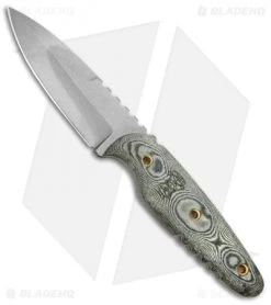 TOPS Knives UTE XL Knife Fixed Blade (4.25" Grey) UTE-XL03HP