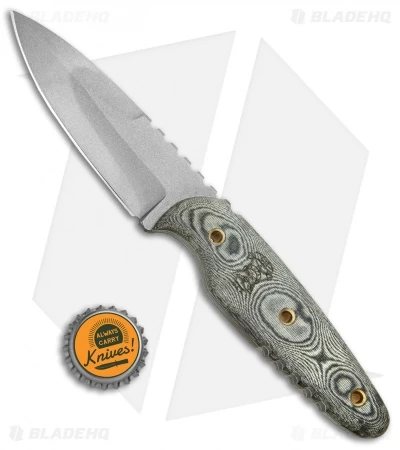 TOPS Knives UTE XL Knife Fixed Blade (4.25" Grey) UTE-XL03HP - Image 4