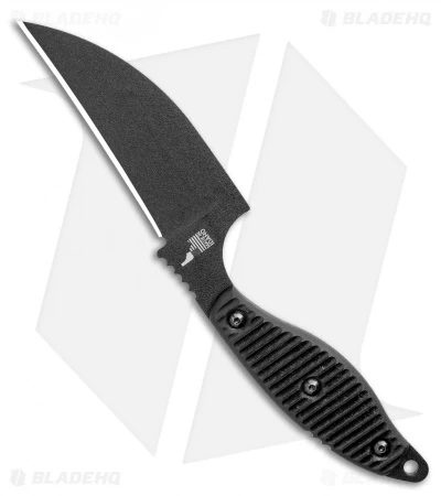 TOPS Knives Unzipper Fixed Blade Knife Black G-10 (3.6" Black) UNZ-01 - Image 2