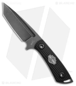 Tec-X FB-1 Harley-Davidson Tanto Fixed Blade Knife (4.25" Black Stonewash) 52164