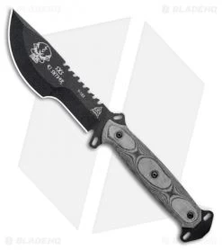 TOPS Knives SXS Skullcrusher's Extreme Sidekick Knife (5.25" Black)