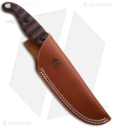 TOPS Knives Viper Scout Red Fixed Blade Knife (4.125" Black) VPS-R2 - Image 2