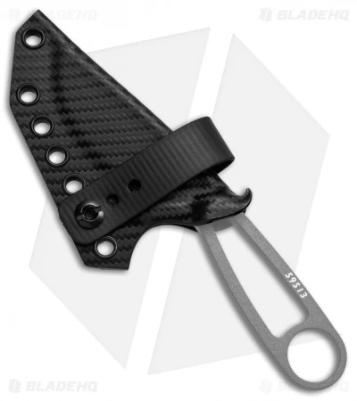 Armatus Carry ESEE Izula Architect Sheath Black Carbon Kydex - Image 2