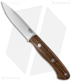 Bark River Knives Aurora LT Bushcraft Knife Bocote (4.5" Satin)