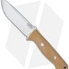 Bark River Knives Bravo 1 Antique Ivory Micarta Fixed Blade Knife (4.25" Plain)