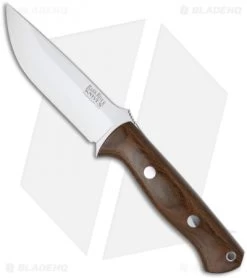 Bark River Knives Bravo 1 Green Canvas Micarta Fixed Blade Knife (4.25" Satin)