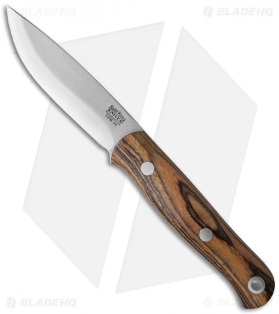 Bark River Ultra-Lite Bushcrafter Knife Bocote (3.375" Satin)