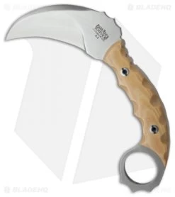 Bark River Ghost II Fixed Blade Knife Antique Ivory Micarta (3.5" Satin)
