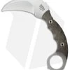 Bark River Ghost II Fixed Blade Knife Green Canvas Micarta (3.5" Satin)