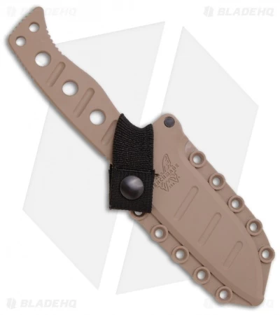 Benchmade 375 Adamas Fixed Blade Knife (4.20" Tan Plain) 375SN - Image 2