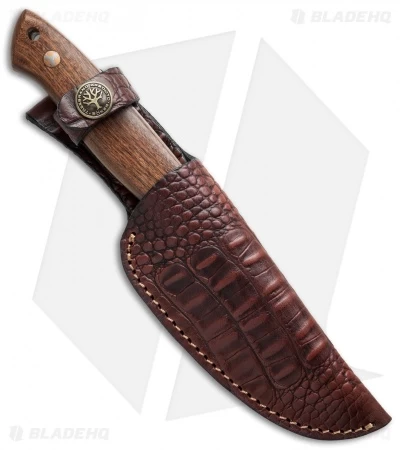 Boker Arbolito Dano Fixed Blade Knife Guayacan Wood (4" Satin) 02BA325G - Image 2